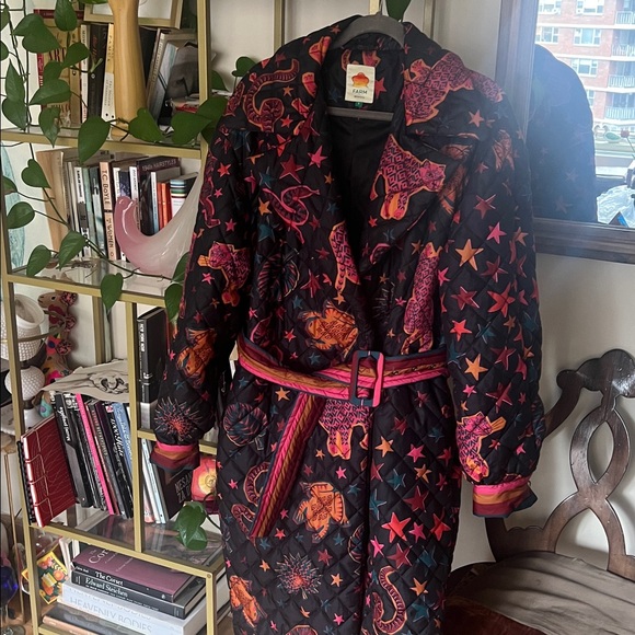 FARM Rio Multicolor Patterned Coat - Picture 8 of 10